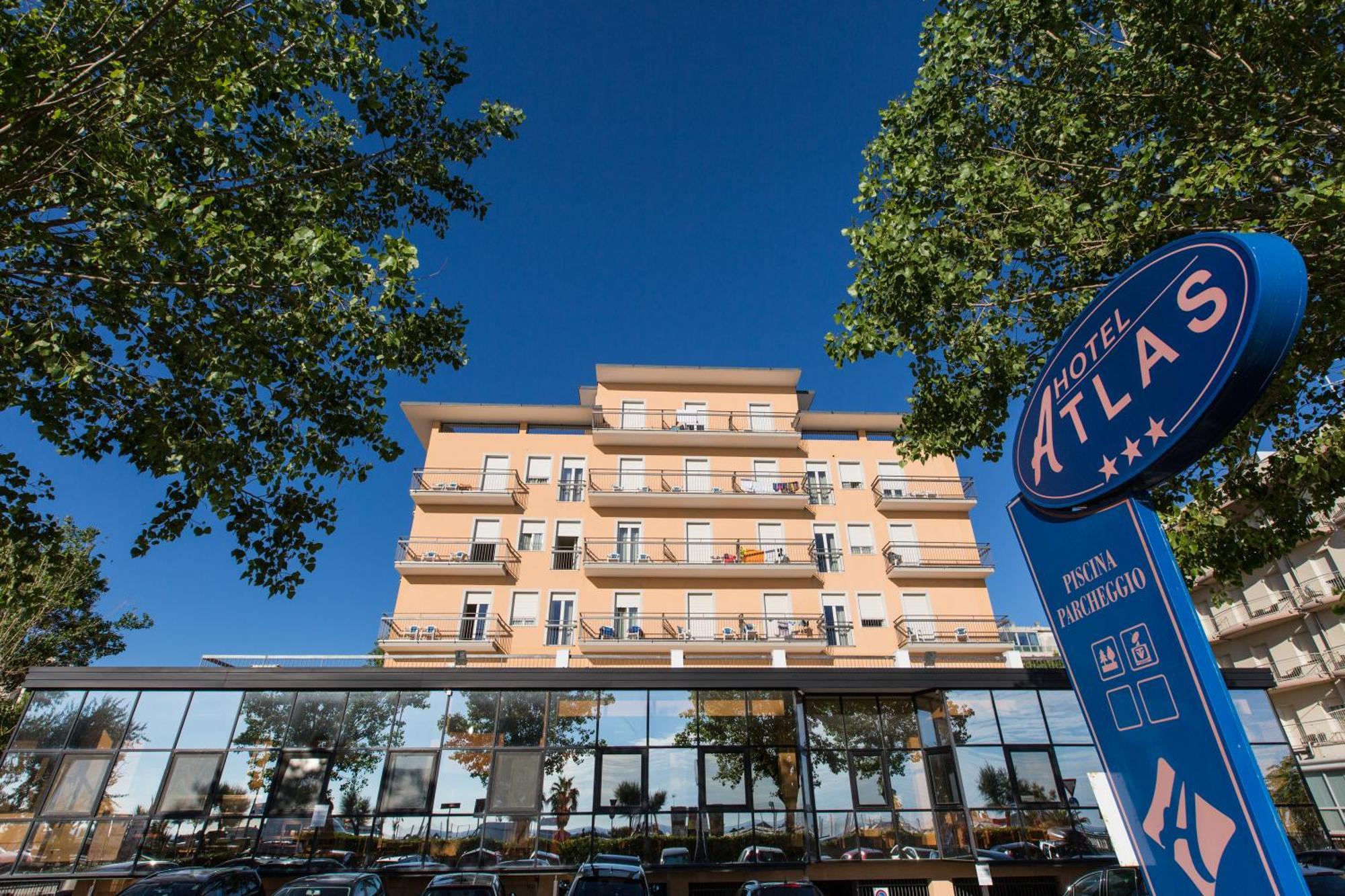 Hotel Atlas Rímini Exterior foto