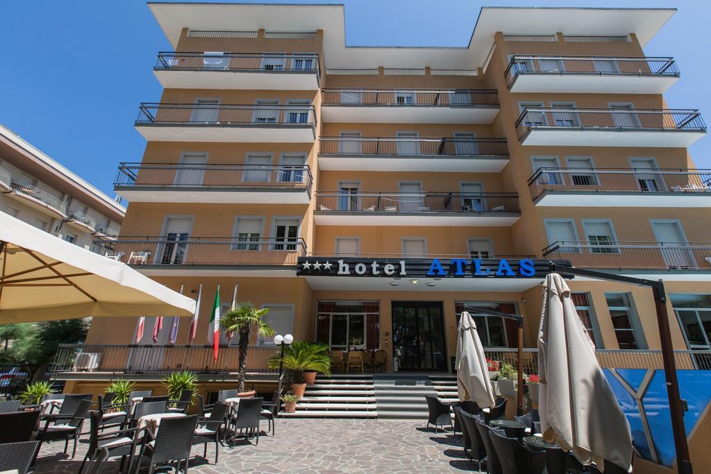 Hotel Atlas Rímini Exterior foto